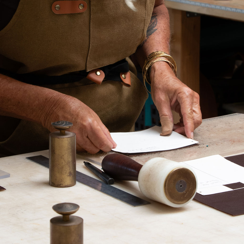 Person working with tools