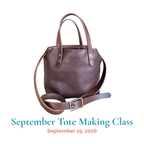 September 19, 2026 | Tote Making Workshop