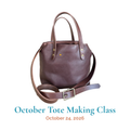 October 24, 2026 | Tote Making Workshop