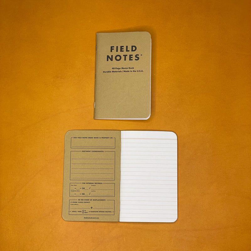Journal/Field Notes Inserts