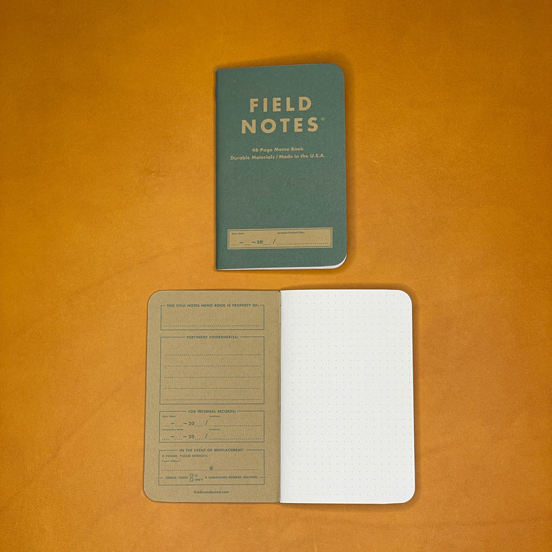 Journal/Field Notes Inserts