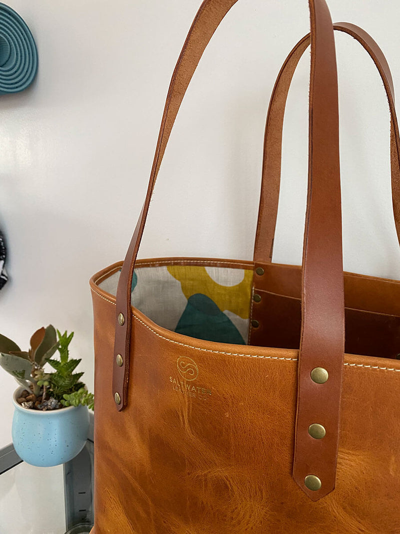 Leather Tote – Small